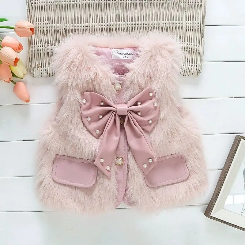 

Baby Girl'S Autumn And Winter New Vest Suitable For 0-3 Years Old