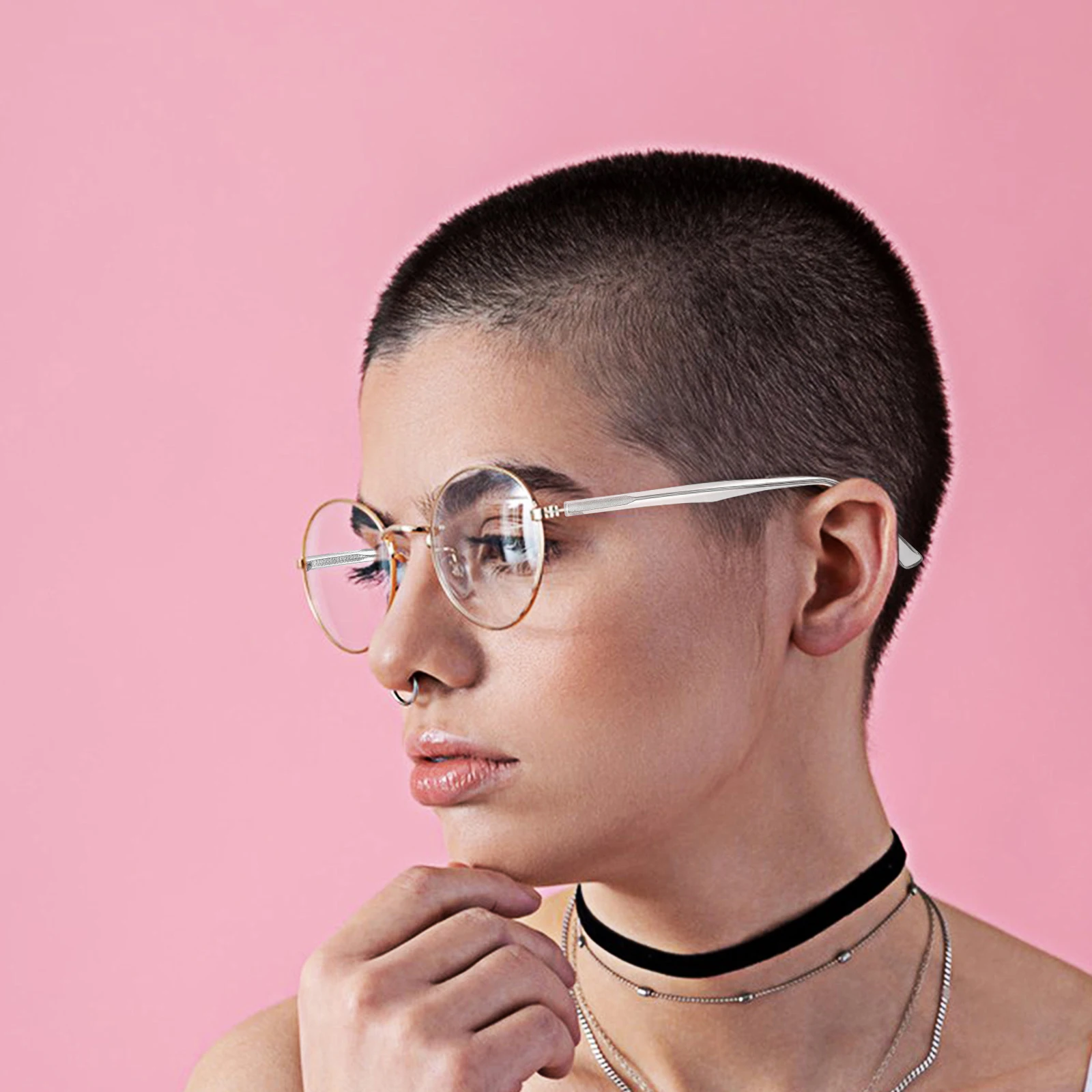 

Glasses Accessories Replacement Parts Eyeglasses Arm Legs Metal Temples Repair Kit Universal Frame Pieces Resin Material Durable