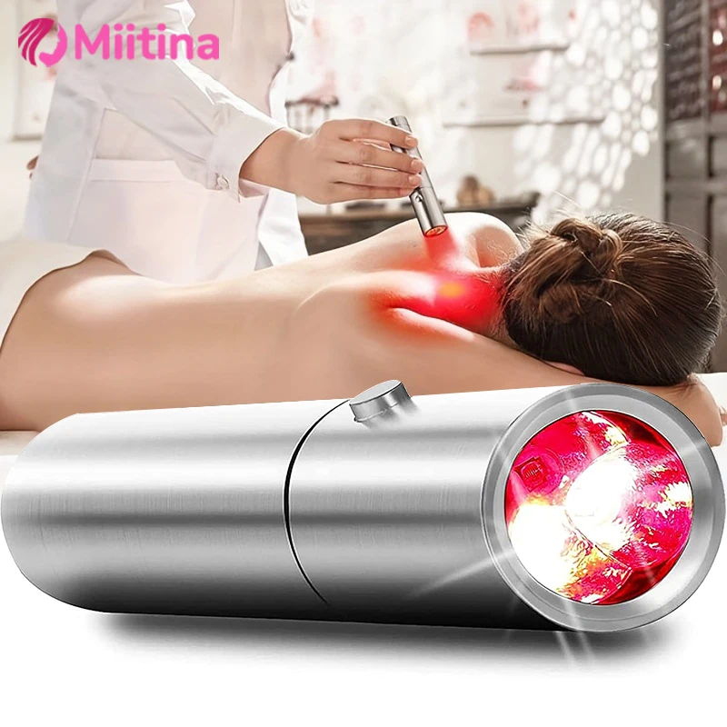 

Red Light Therapy Infrared Light Therapy for Muscle Pain Relief LED Face Light Therapy Antiwrinkle Skin Tightening Device Gift