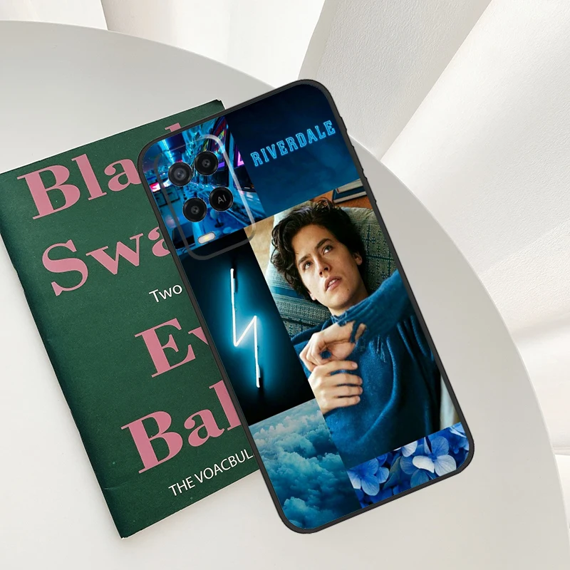 Serial telewizyjny Riverdale Cole Sprouse etui zderzak dla OPPO A74 A54 A94 A15 A1K A3S A83 A93 A52 A72 A5 A9 A31 A53S A53 2020 Coque