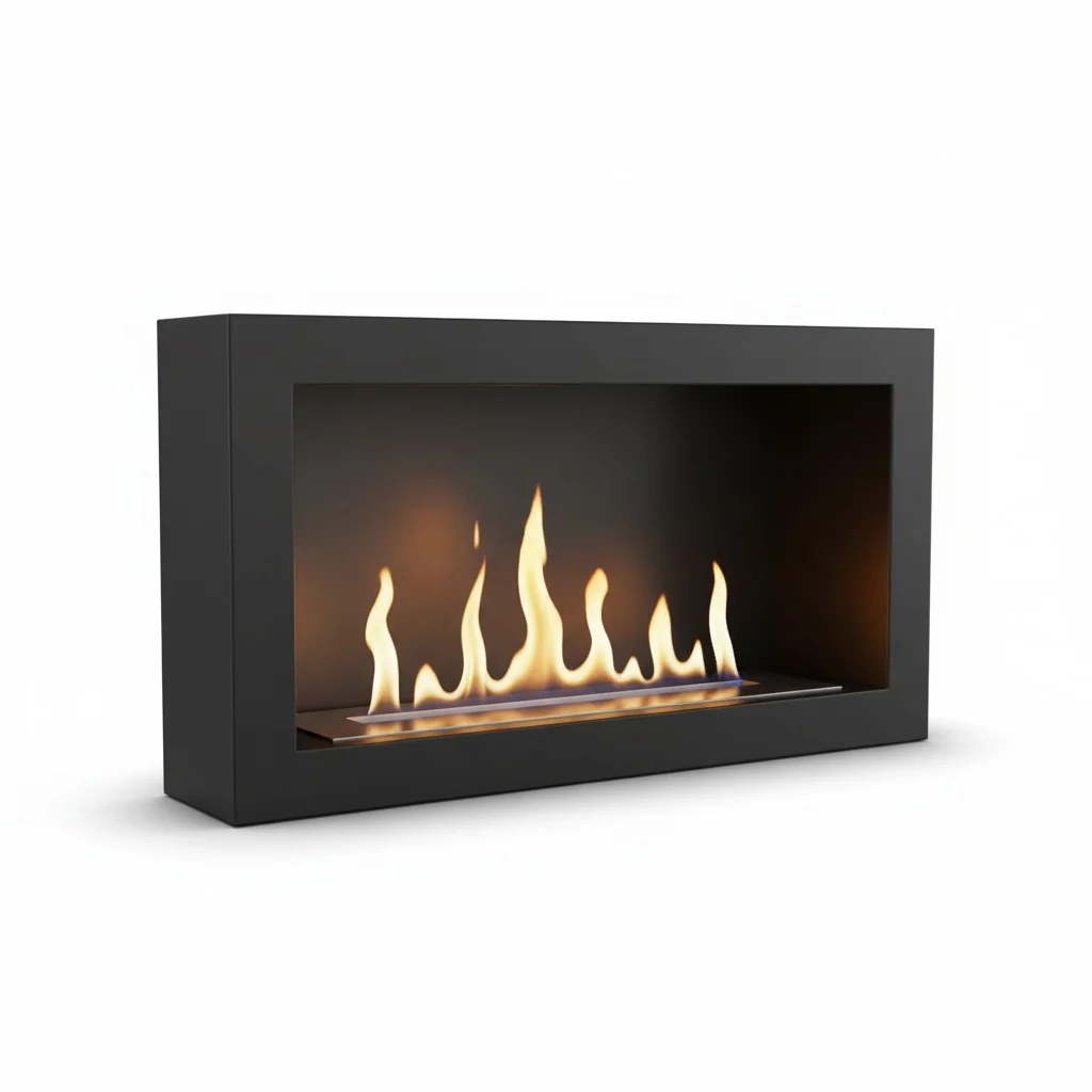 

Bioethanol Fireplace Insert,700mm 304 Stainless Steel Manual Burner, Ventless Ethanol Fireplace, Clean Burning Fireplace Heating