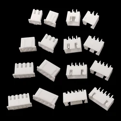 100Pcs JST XH 2.54 2/3/4/5Pin Male Female Material Connector Leads Pin Header Housing Terminal Plastic Shell Plug Female Socket