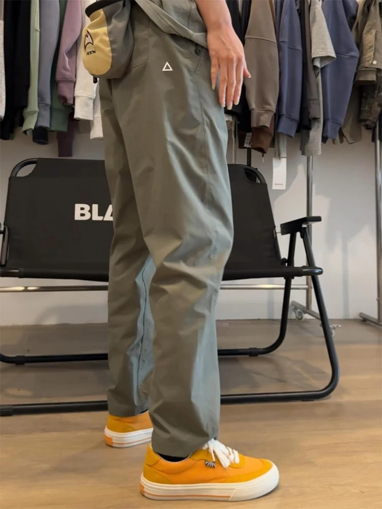 Qui Dry Militare een Nylon Casual Outdoor Soft ell Estate da uomo American Sle Pantaloni lunghi funzionali Cerniera a gamba dritta