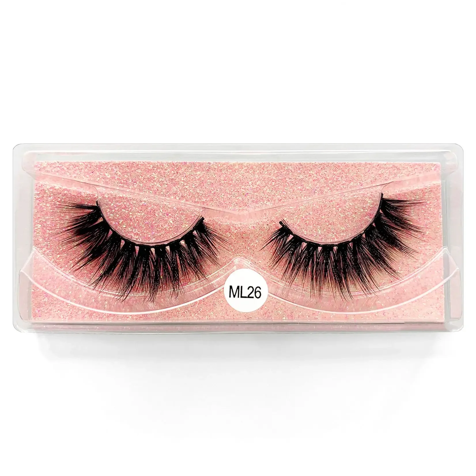 50Pairs Faux Mink Lashes Thick Dramatic Wholesale Handmade False Eyelashes Fluffy Wispy 3D Wholesale Eyelashes Makeup