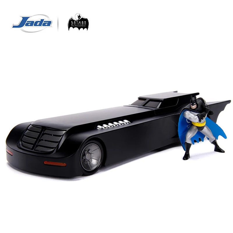 JADA Batman The Animated Series Batmobile 1:24 Model samochodu odlewany ciśnieniowo JD30916