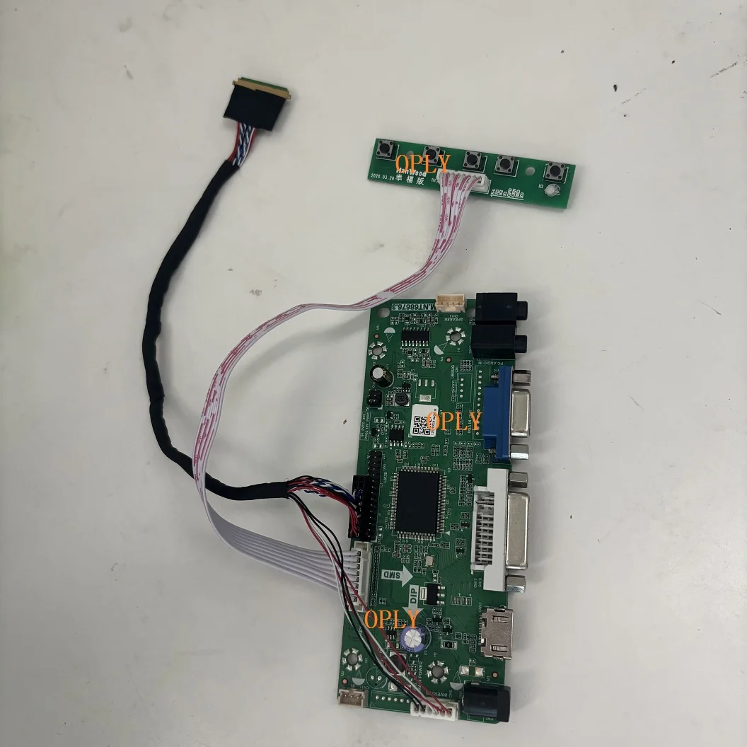 HDMI-compatible DVI VGA M.NT68676 Controller Board Kit for G150XG01 G150XG03 1024X768 15