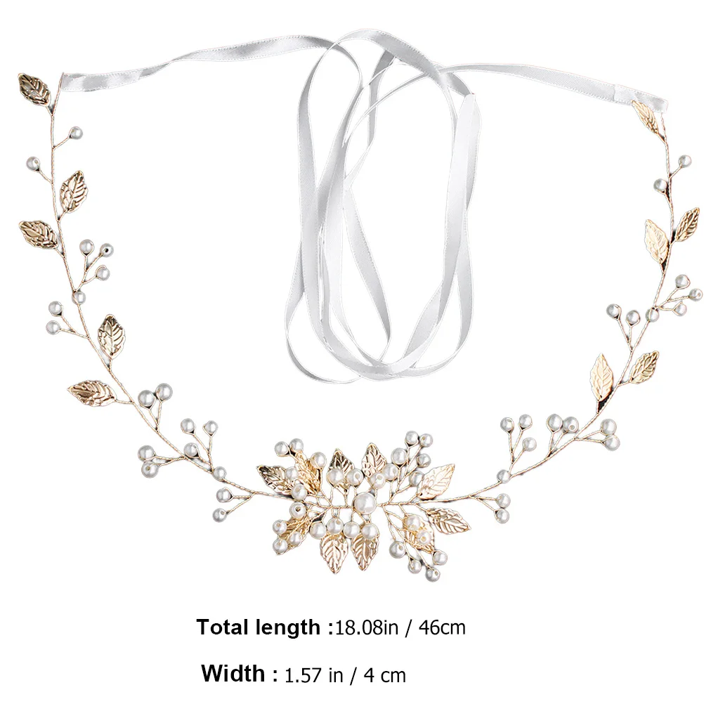 فستان الزفاف حزام اللؤلؤ حزام الزفاف للنساء شريط زخرفي معلمة أنيقة ثوب مسائي إكسسوار حفلة الزفاف دش