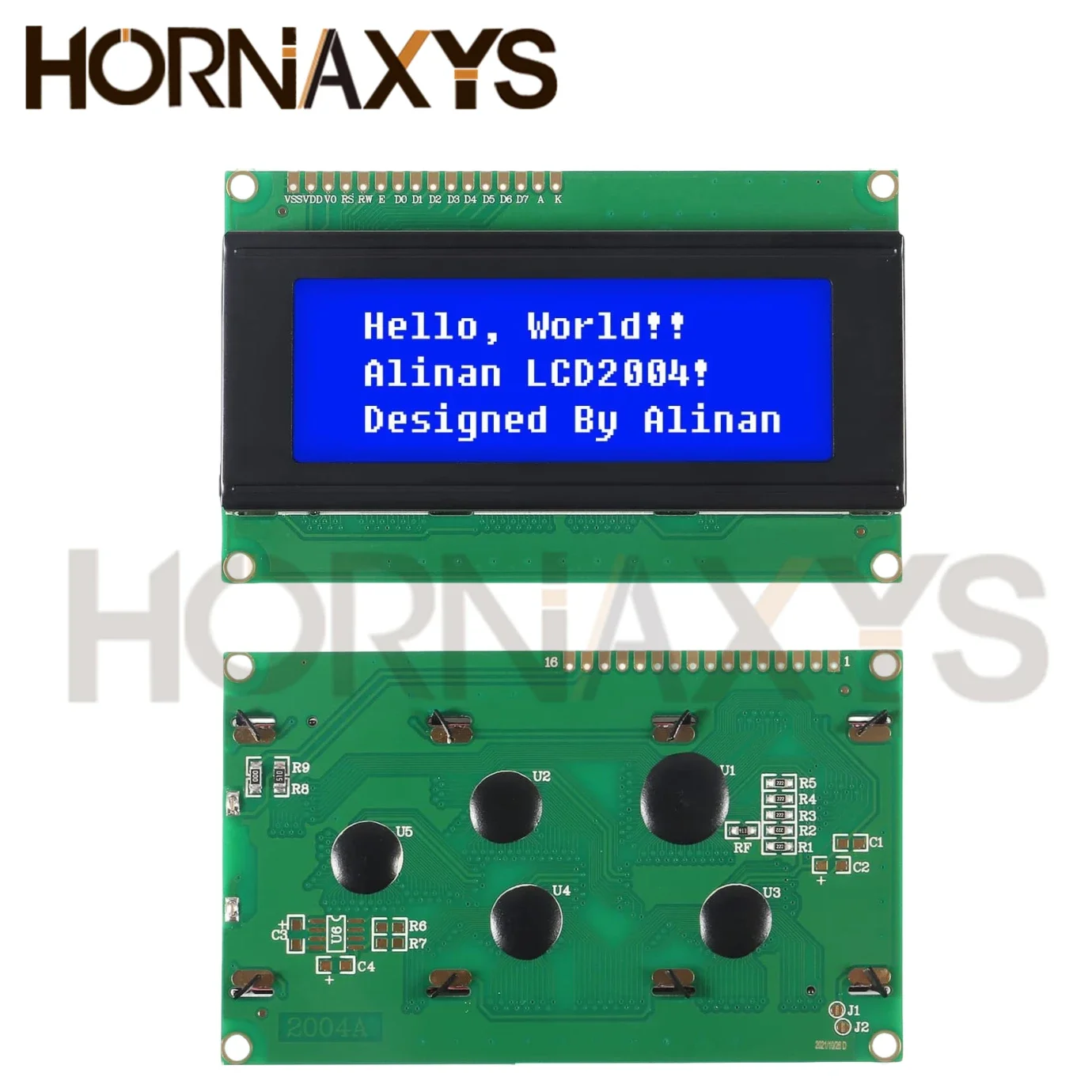 LCD2004 + I2C LCD2004 20x4 2004A Модуль адаптера Интерфас серии LCD IIC De Caracteres De Pantalla Azul Verde Para Arduino