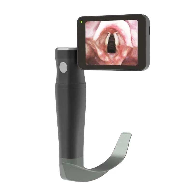 

China Hot Selling High Quality CE/ISO Approved Reusable Besdata Videolaringoscopio Video Laryngoscope with Competitive Price