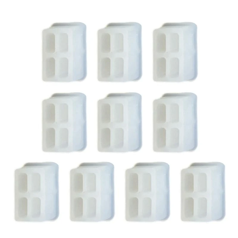 10 шт. RJ45 пылезащитные заглушки Порт Ethernet-концентратора RJ45 SFP Волокно с защитой от пыли Защитная заглушка для компьютерного маршрутизатора Женский порт