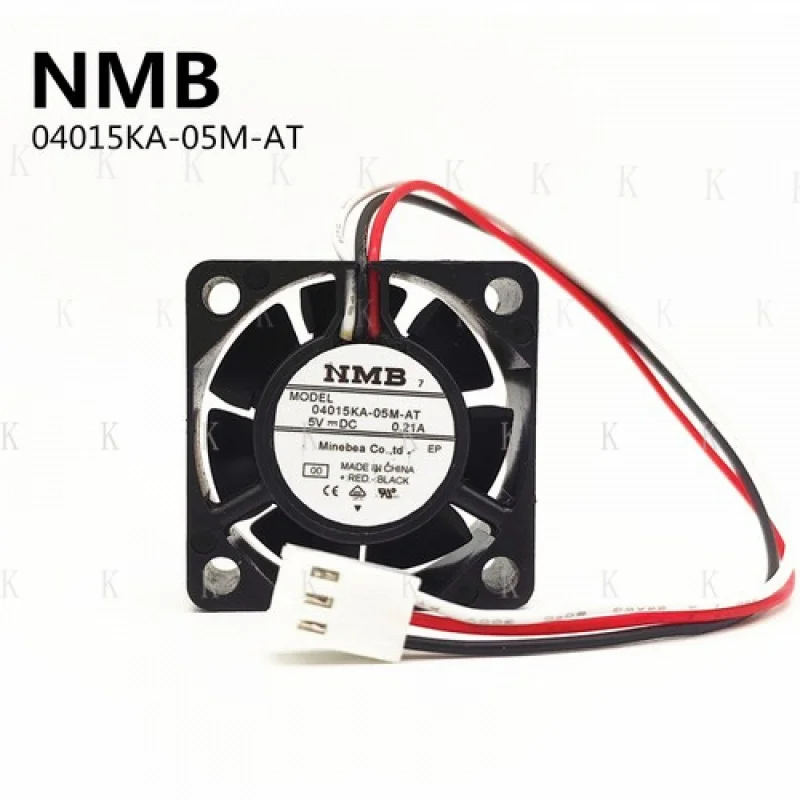 C  FOR  NMB 04015KA-05M-AT 4015 4CM 5V 0.21A Three-wire Alarm Cooling Fan