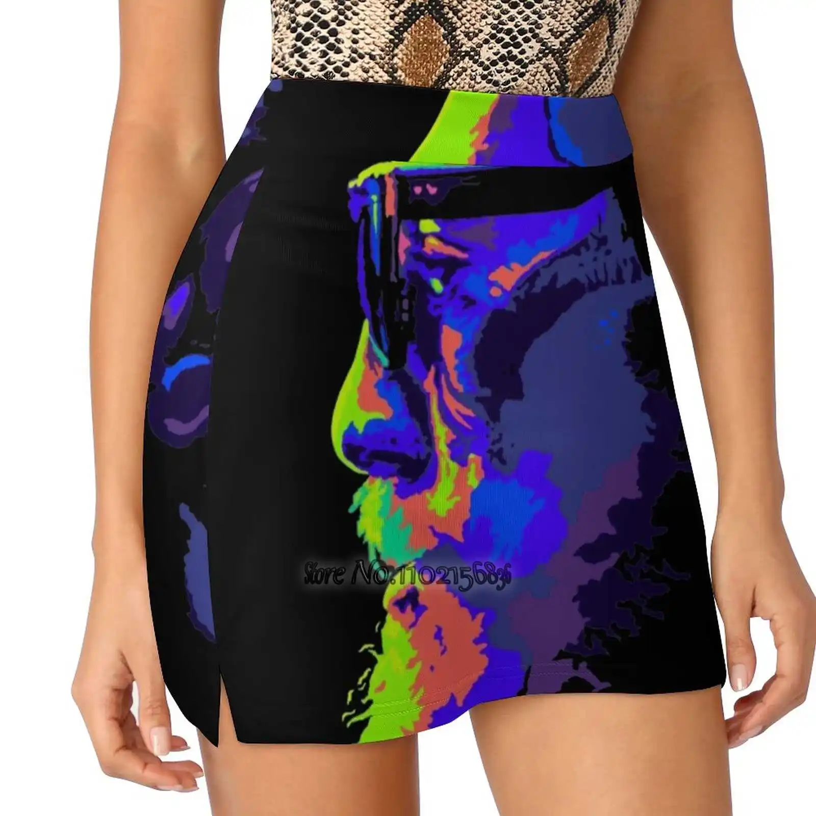 

Notorious Neon Bulb Trending Fashion Skirt Summer Printed Women Sport Skirts Double-Layer Athletic Conor Mcgregor Connor The