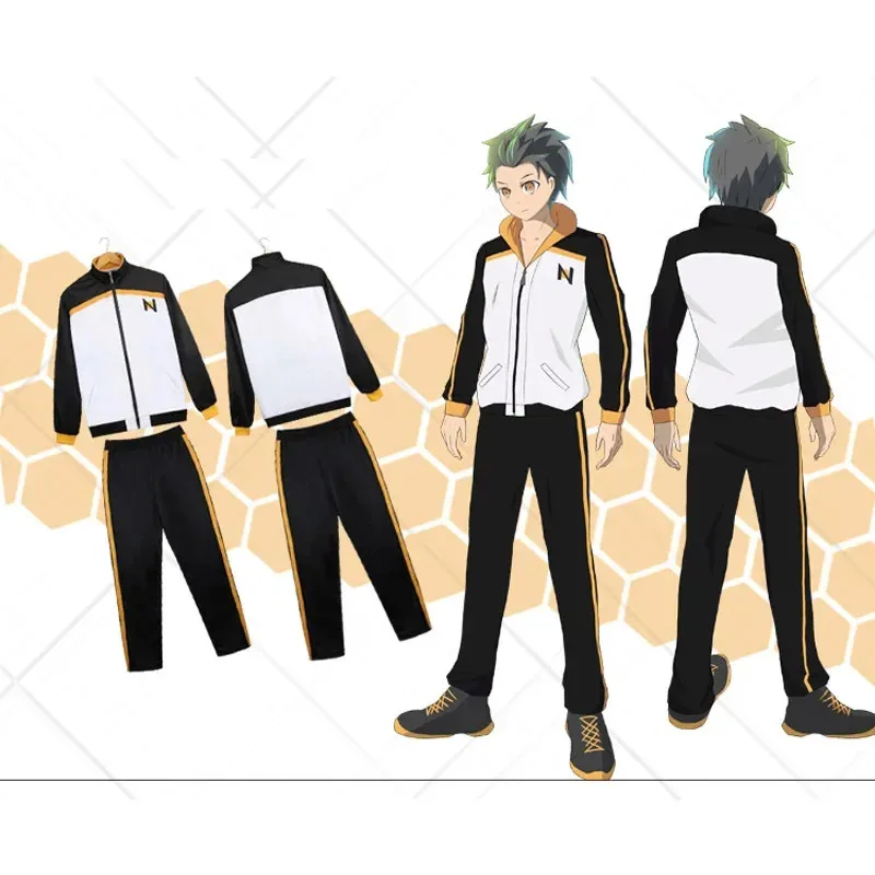 silisili AAnime Subaru Natsuki Cosplay Costume Re:Life in a Different World From Zero Actor's Jacket Trousers Suit 2025 ☆ New