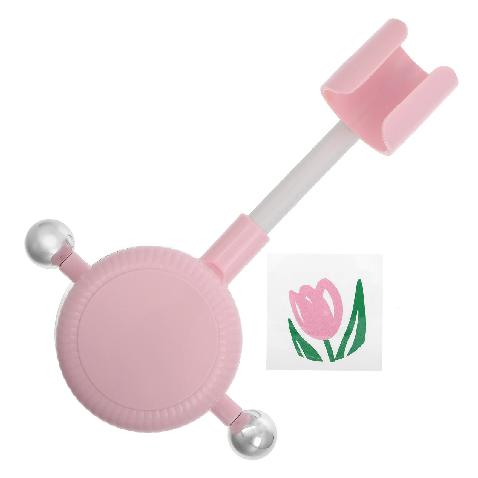

1pcs Adjustable Suction Cup Shower Holder Handheld Showerhead No Drill Wall Mount Reusable Bathroom Accessory Pink Durable Abs