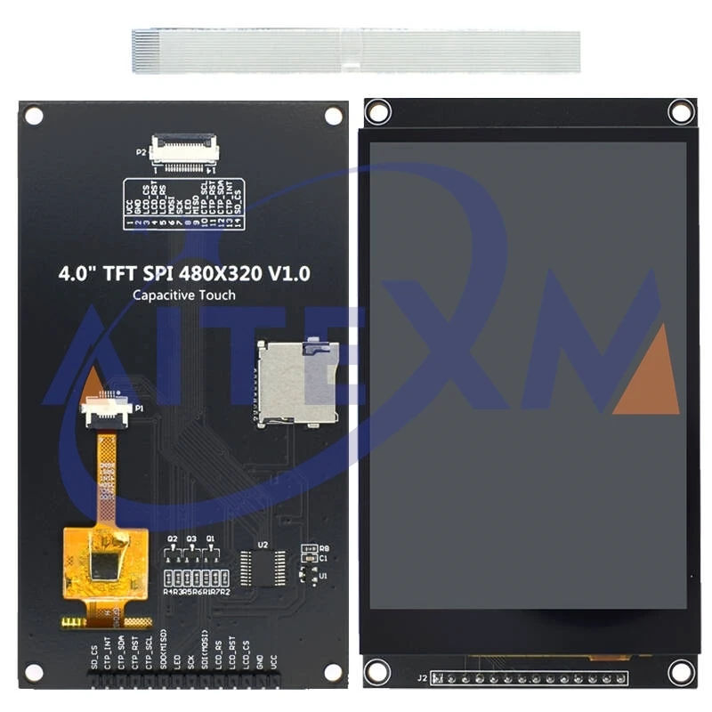 4.0 Inch Capacitive SPI Module TFT LCD Screen Capacitive Touch Screen Display Module 320x480 Compatible With Arduino