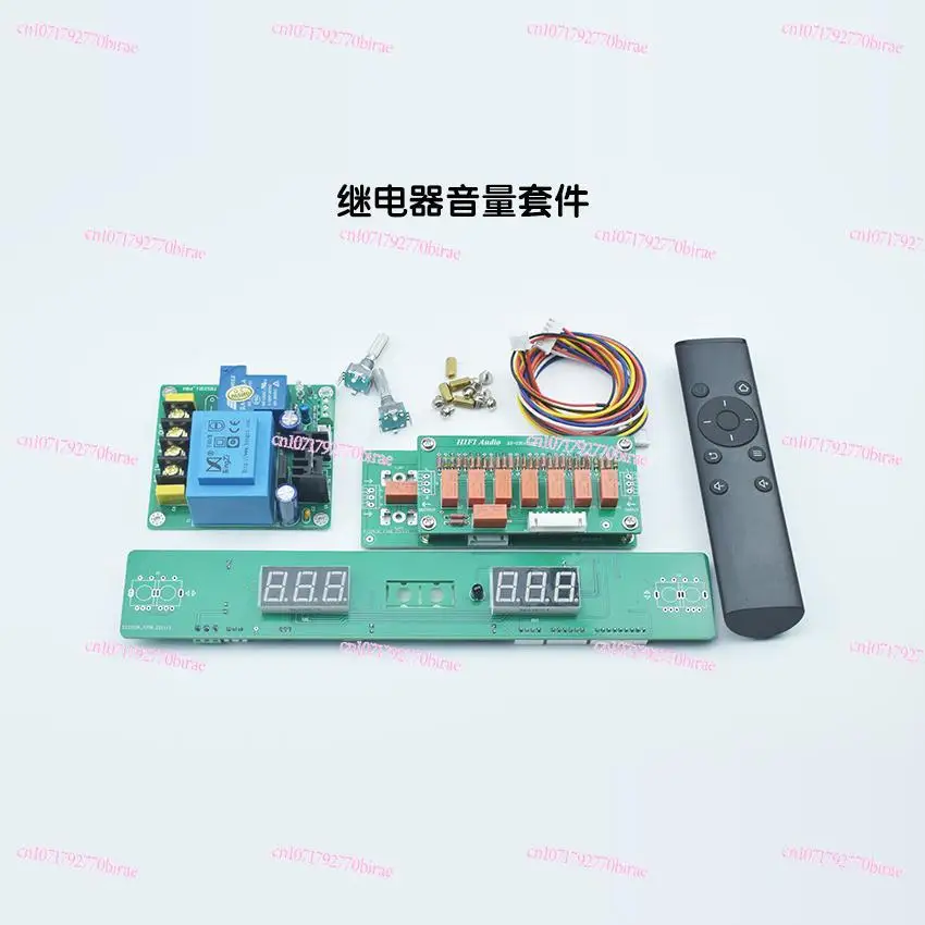 

Remote Control Volume Control Board DIY Modification Kit Preamplifier Chassis Relay Resistor Switching Sound Source