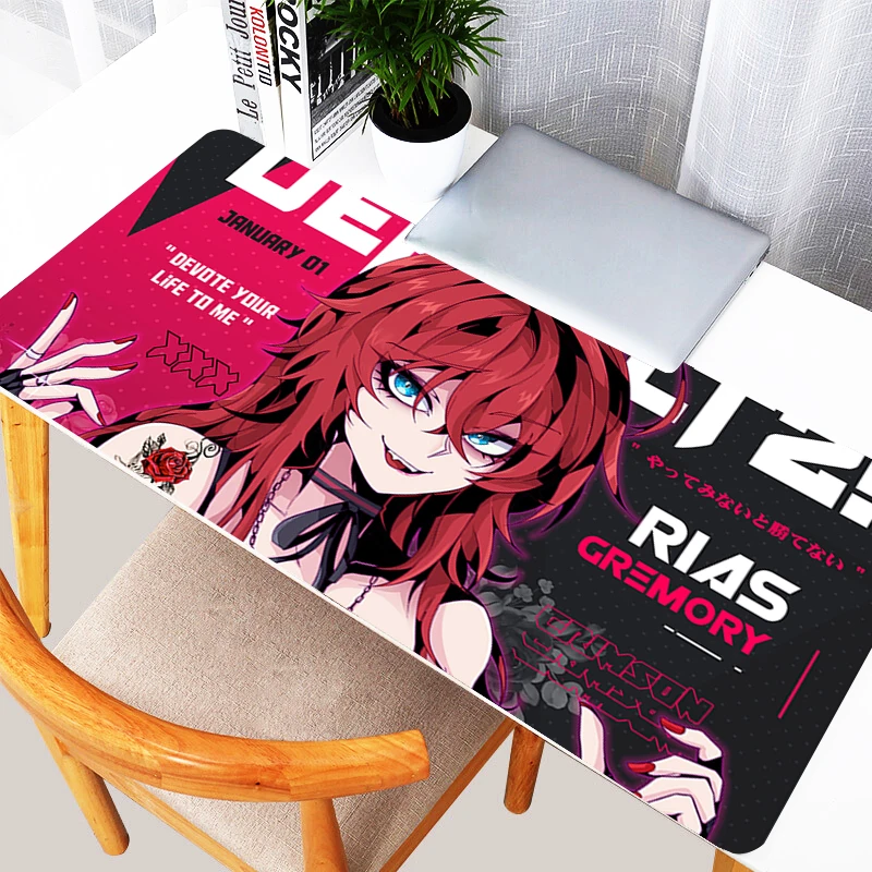 XXL Mousepad Computer RIAS Anime Sexy Girls Keyboard Pad Mouse Mat Gamer Soft Office Carpet Table Mat Desktop 900X400 Mouse Pad