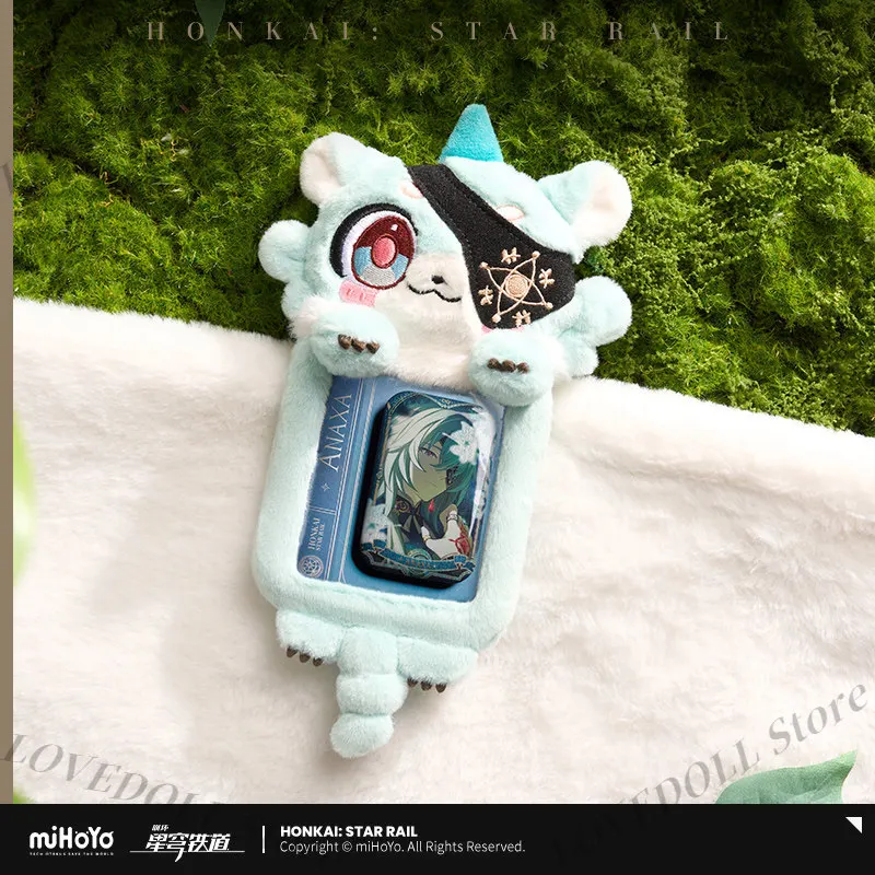 

Официальный плюшевый брелок-кошелек для карт miHoYo Honkai: Star Rail Aowu Aowu Series, милый мультяшный дизайн, подарок