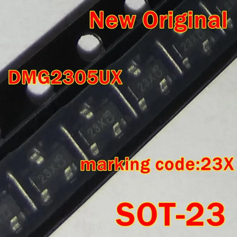 5Pcs to 1000Pcs Dmg2305Ux-13 Dmg2305Ux Sot-23 New Original Marking Code:23X P-Channel Enhancement Mode Mosfet