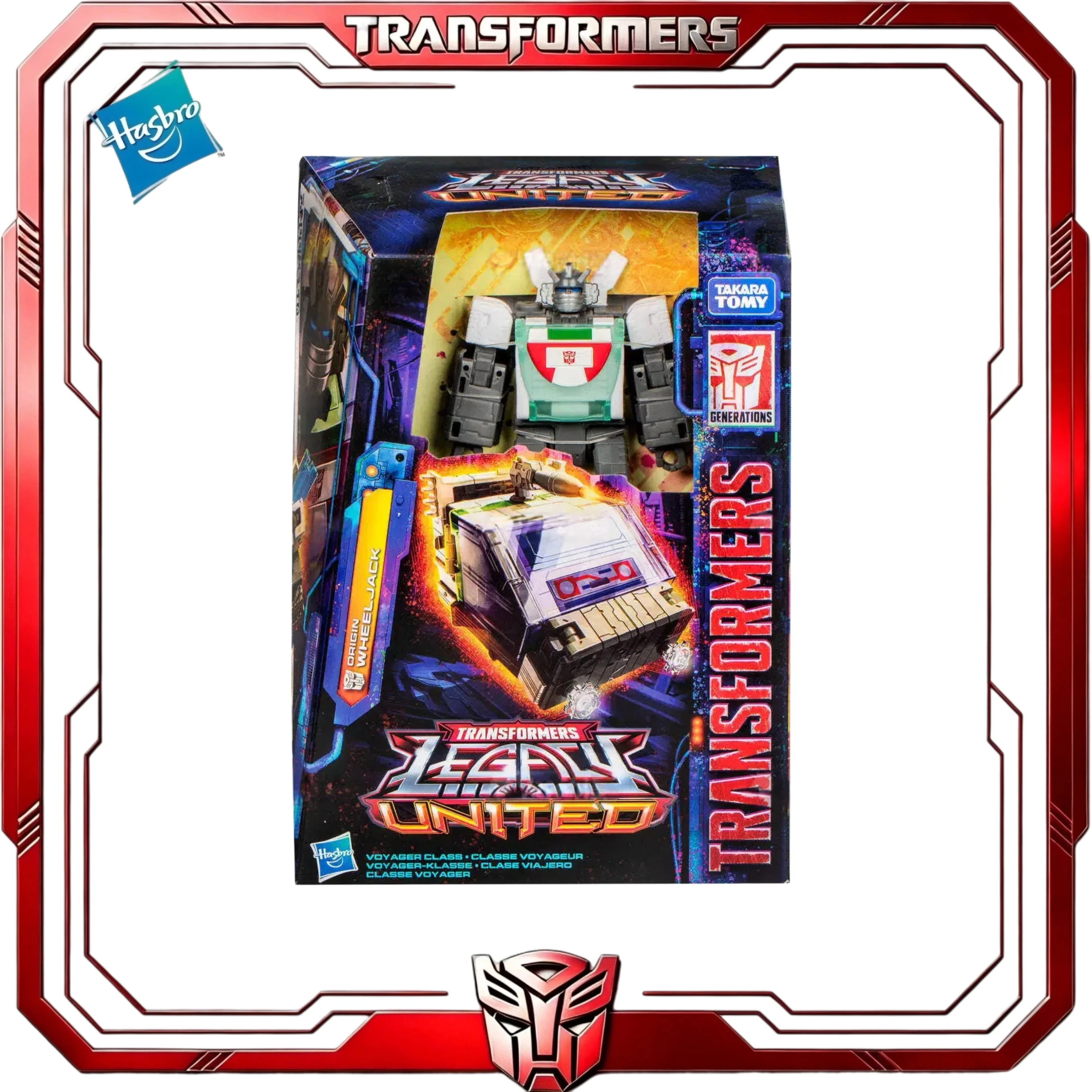 Op voorraad Transformers Legacy United Voyager Origin Wheeljack Hasbro Target Exclusive G1 vroege versie verzamelbaar actiefiguur