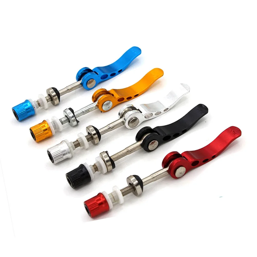 1PC Aluminum Alloy Bicycle Quick Release Seatpost Mtb/road Bike Seat Tube QR Lock White, Yellow, Red, Blue, Black Accessories