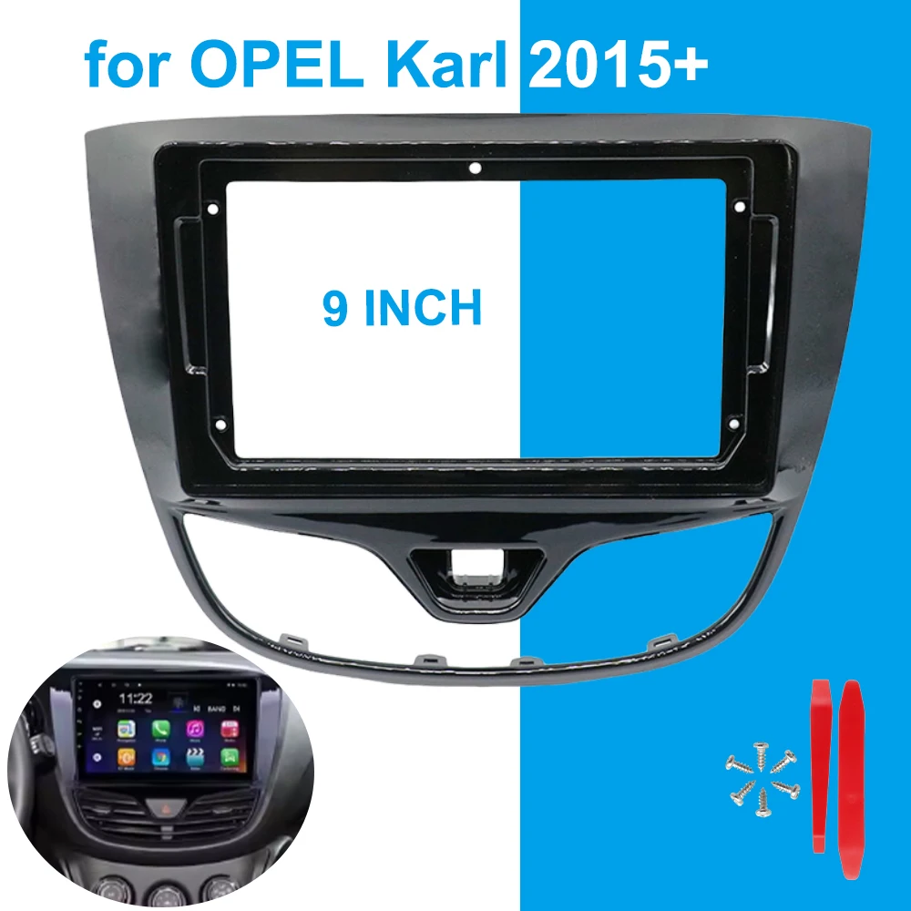 

9-ДЮЙМОВАЯ навигационная рамка с экраном Android для автомобильного радио для OPEL KARL VINFAST 2015+