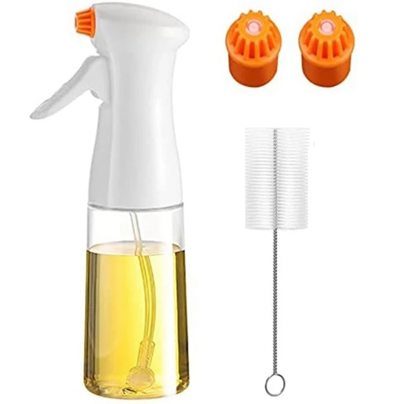 Oil Sprayer For Cooking,With 2 Nozzles,Olive Oil Sprayer,Vinegar Water Spritzer Spray Oil Bottles,For Air Fryer,BBQ,Etc