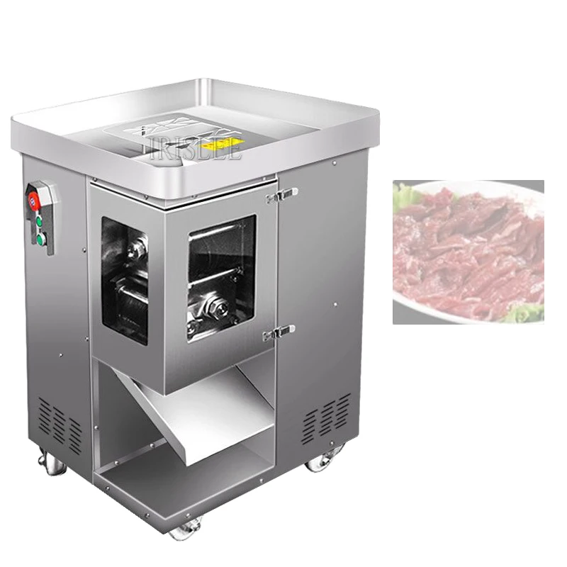 Electric Meat Vegetable Cutting Grinder Machine Small Automatic Slicer for Meat Meat Block Cutter Slice