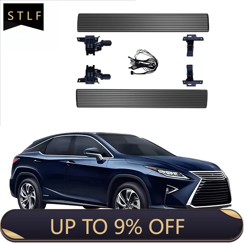 

Retractable Side Steps LIUSH Electric Running Board Automotive Intelligent Pedal for RX450h 2010-2015 with Carry Bag