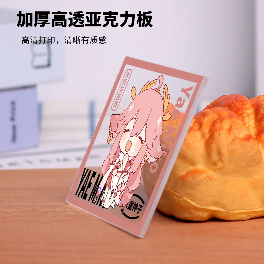 Anime Genshin Impact Xiao Zhongli Yae Miko Cosplay Nightlight decoration  Ambitus Gift