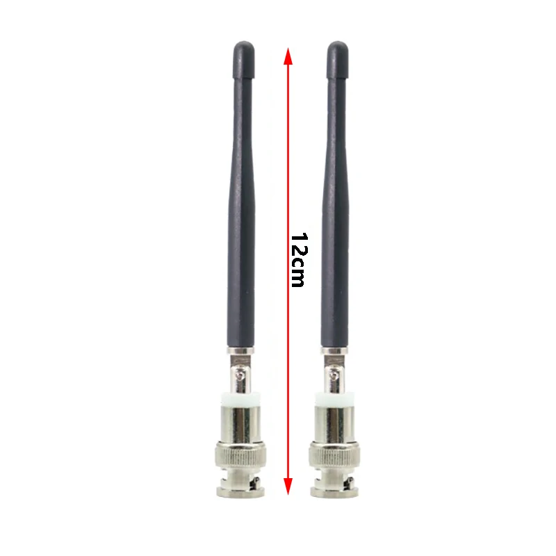 2PCS 700M 750M 800MHz KTV Dedicated Wireless Microphone Antenna Signal Enhancement Amplification Receiver BNC Male Folding