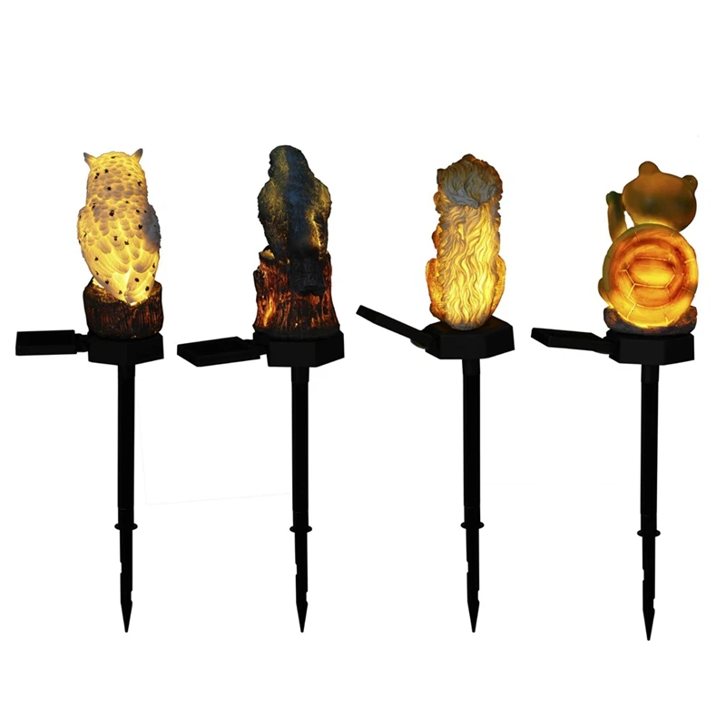Светодиодный мультяшный заземляющий светильник для украшения сада, газон, пейзажная лампа, уличный водонепроницаемый, D 1 шт.