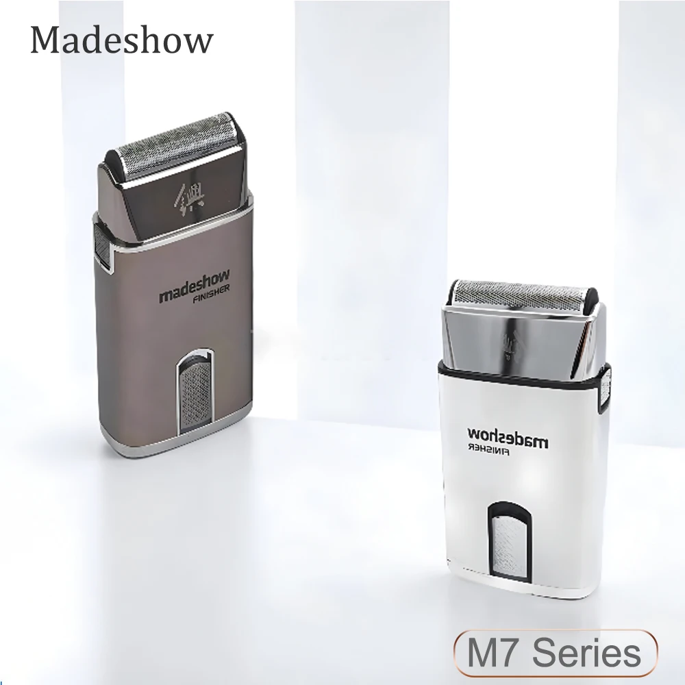 Madeshow-M7 Men's Electric Shaver Detachable Washable Magnetic Levitation Head Long Battery Life 8000RPM Boutique Quality