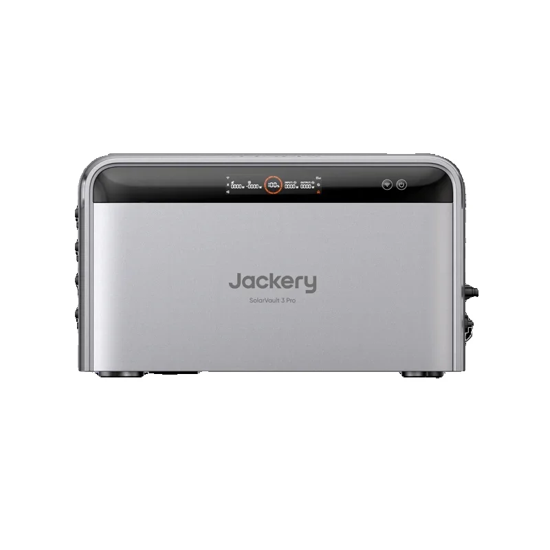 Jackery SolarVault 3 Pro Speicher Balkonkraftwerk 2520Wh, Stromspeicher 4000W PV-Eingang 4MPPT, 1200W Notstromversorgung, Erweiterbarer Solarspeicher 2,52–15,12kWh, Plug & Play