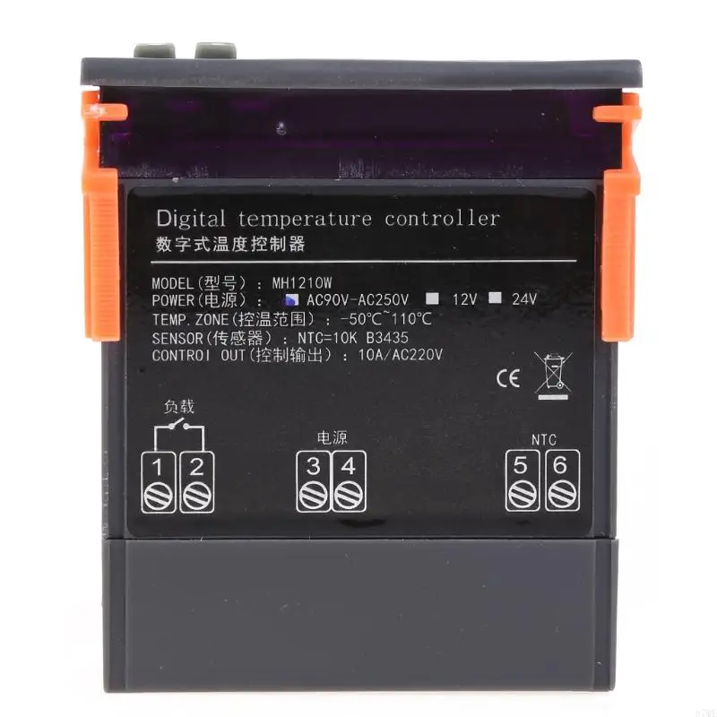 37ME -50-110 ℃ Relé control del termostato Controlador temperatura digital temperatura