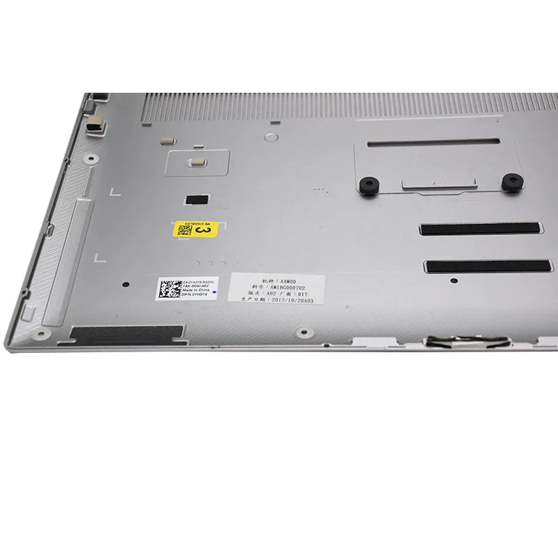 Imagem -04 - Laptop Bottom Case Dell Xps15 9550 9560 M5510 M5520 Cor Prata