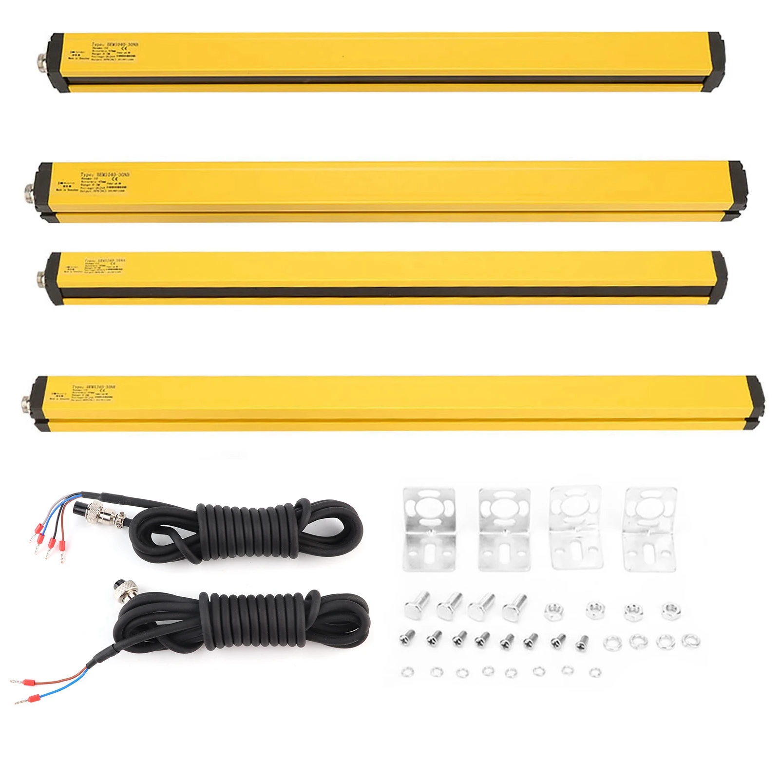 

Automation Equipment BEM1040‑30NB High Quality Light Curtain Sensor Safety Light Grating Security Device DC24V NPN‑NC