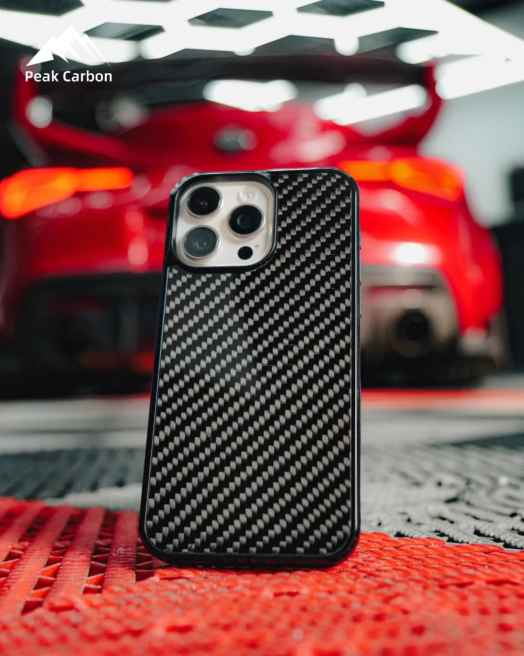 3K حك الأسود الحقيقي ألياف الكربون المغناطيسي شحن لاسلكي جراب هاتف آيفون 16 15 14 13 12 11 Xs ماكس 16e mini مع Magsafe