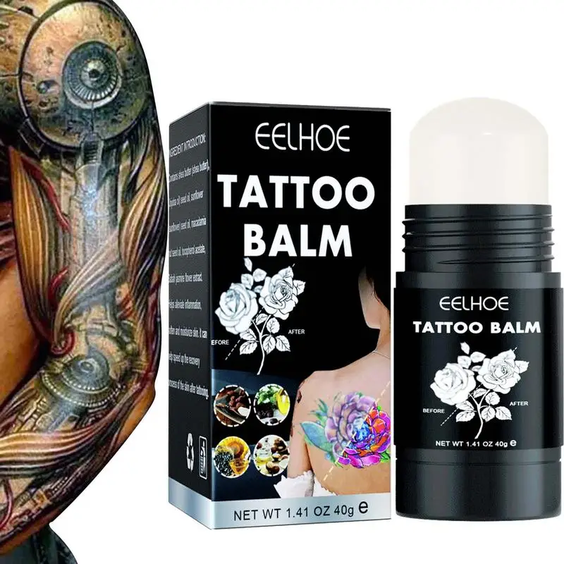 

Tattoo Aftercare Balm Tattoo Ink Color Enhancement Natural Care Healing Cream Recovery Ointment Cream With Natural Ingredient