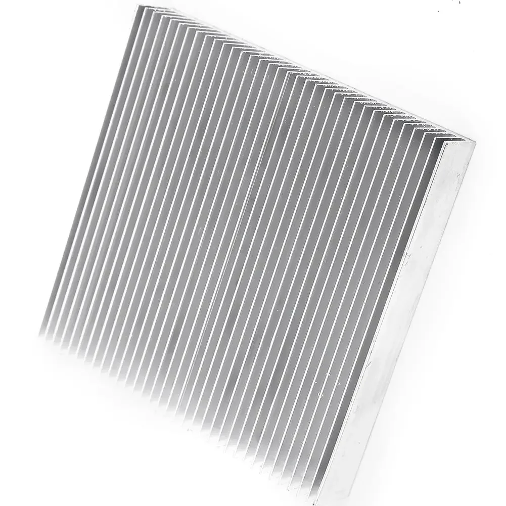 90x90x15MM Aluminium Heat Sink Suitable for all kinds of small DC converter boards, LEDs, power supply ICs, transistors, etc.