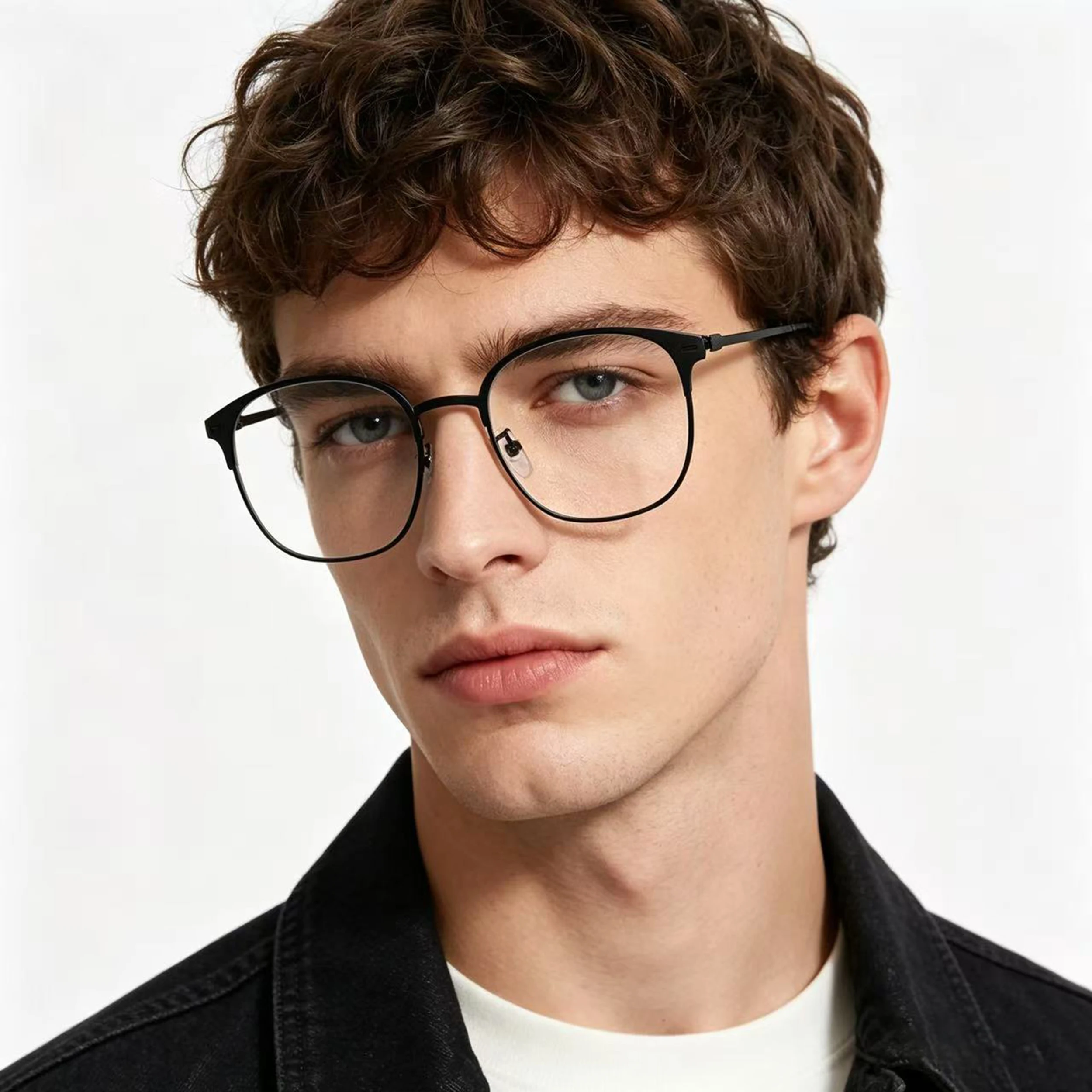 نظارات خفيفة للغاية وعصرية بإط - مراجعة Men'S Fashion Non Prescription Glasses وسعره