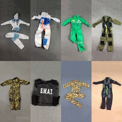 1/6 Scale Tactical Camouflage Militar Soldier Special Forces Coat+Pant Set Profession Cargo Jumpsuit for 12