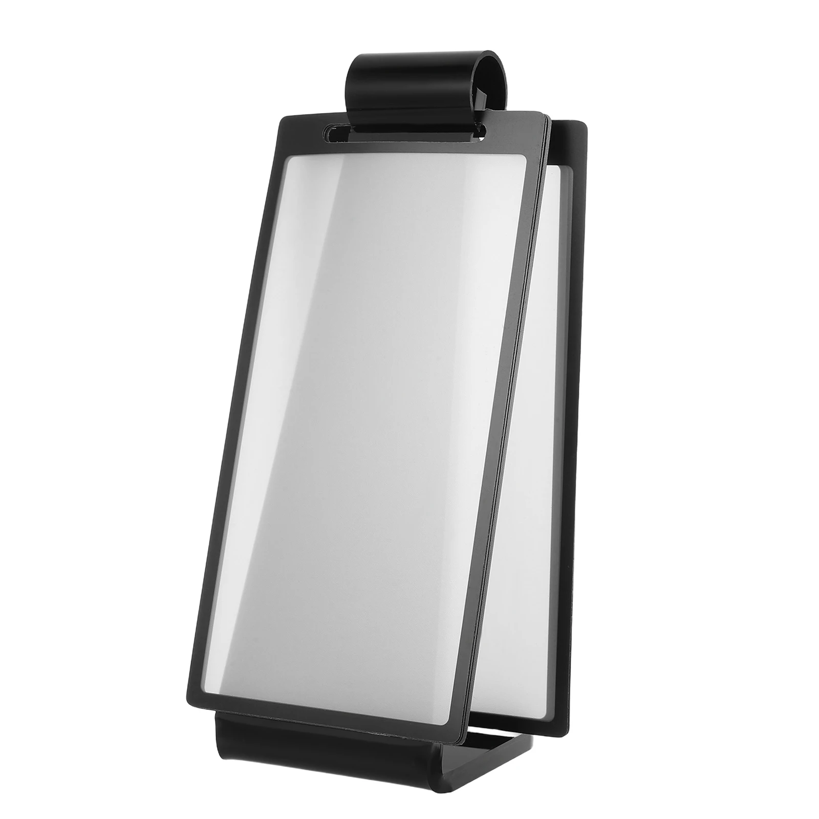 

Page Turning Card Display Stand Desktop Flip Holder Acrylic Table Advertising Rack Menu Restaurant Sign Stand Elegant Design