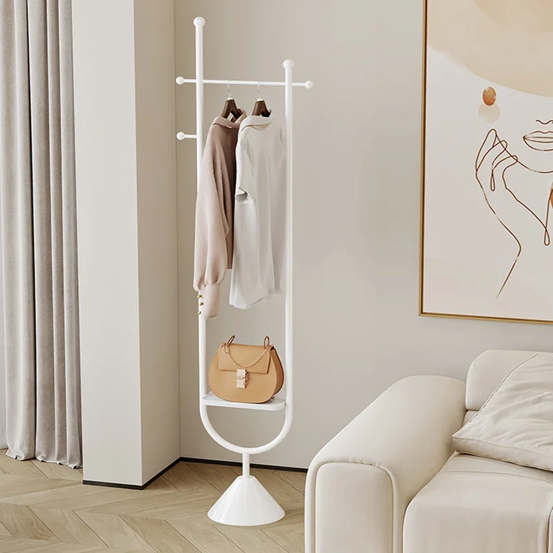 Hall Rack Clothing Shop Hanger Modern Palazzo Woman Bookcase Large Couple Wardrobe Pole Industrial Furniture Luxury Gold Shelf