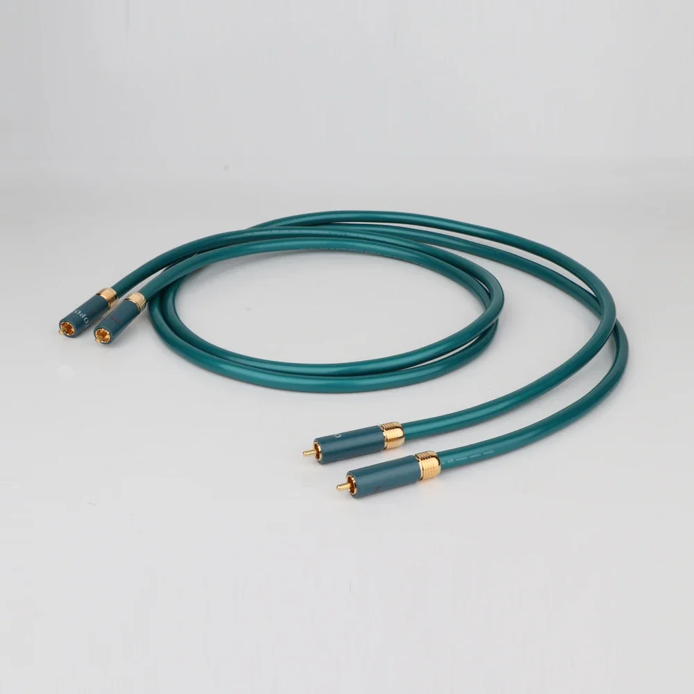 Pair Ortofon 8N OCC RCA Cable Male To XLR Male Interconnect Audio Cable Preamp Power Amplifier CD Player DAC