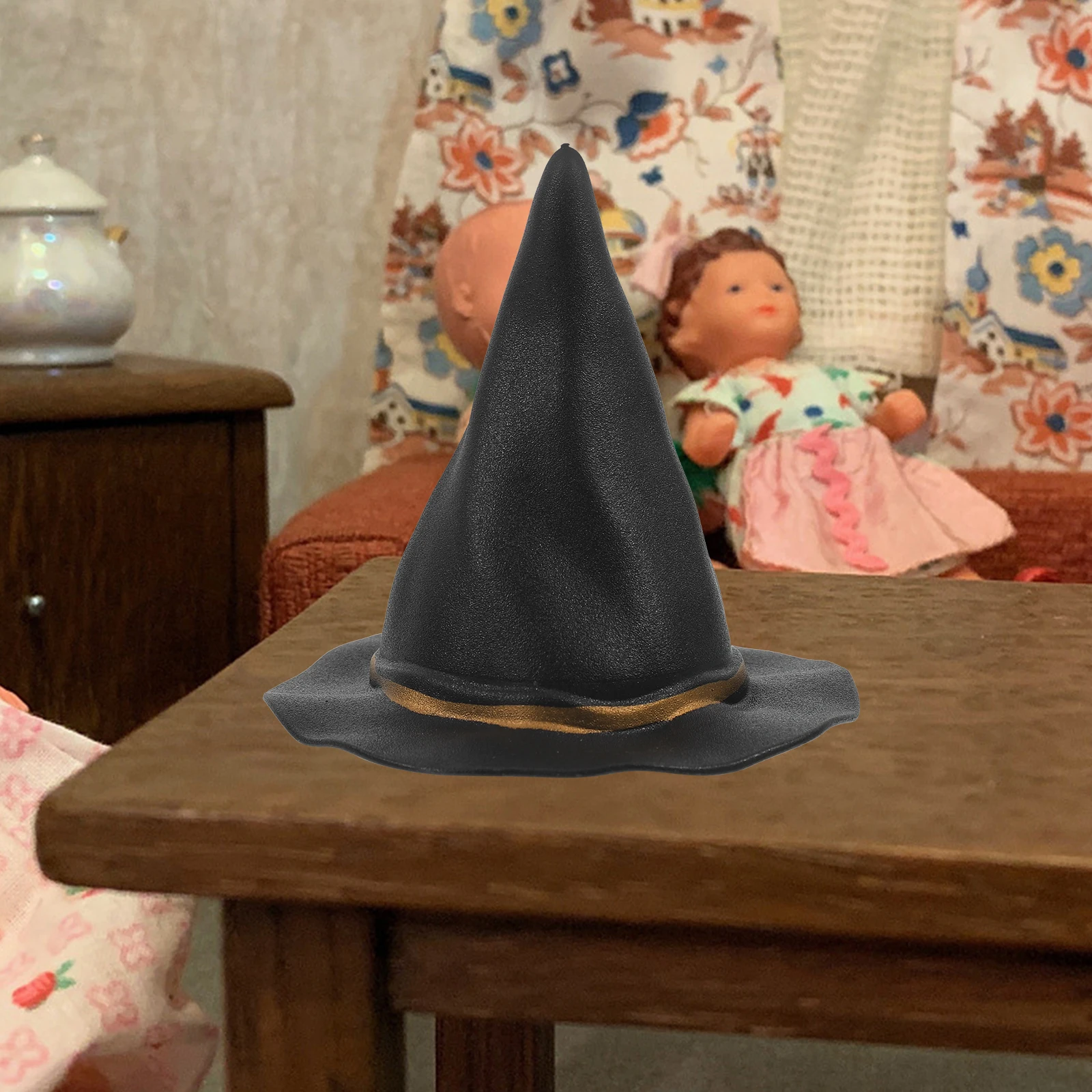 

Decorate Witch Hat Halloween Decorations for Bottle Color Plastic Party Hats Miss