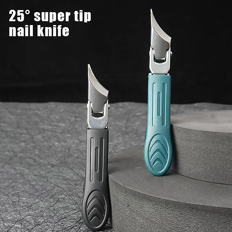 

Slanted Pointed Nail Clippers Wide Jaw Opening Anti-Splash Slanted Nail Clipper Nail Scissors Toenail Pliers Nail Care Tools