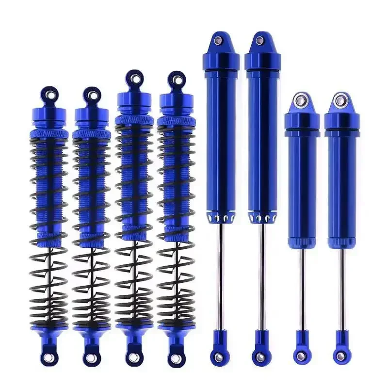 8 pcs Traxxas 1/7 UDR Metal Front Rear Shock Absorber 8460 8450 For 1/7 RC Car Trxs Unlimited Desert Racer