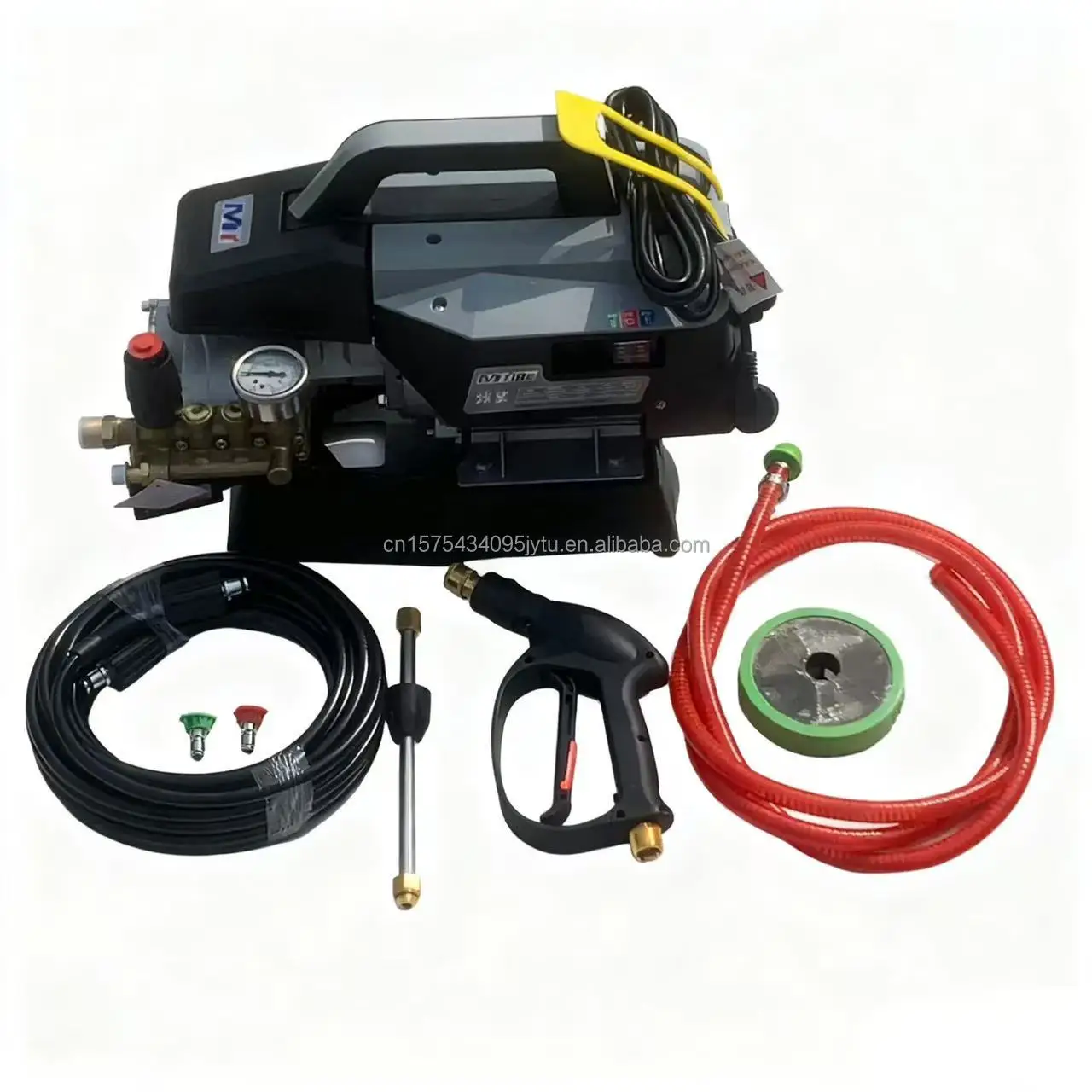 New BOGAO Fully Automatic High-power Multifunctional Medium-sized High-pressure Car Washer Adjustable Pressure 1700W 120 Bar