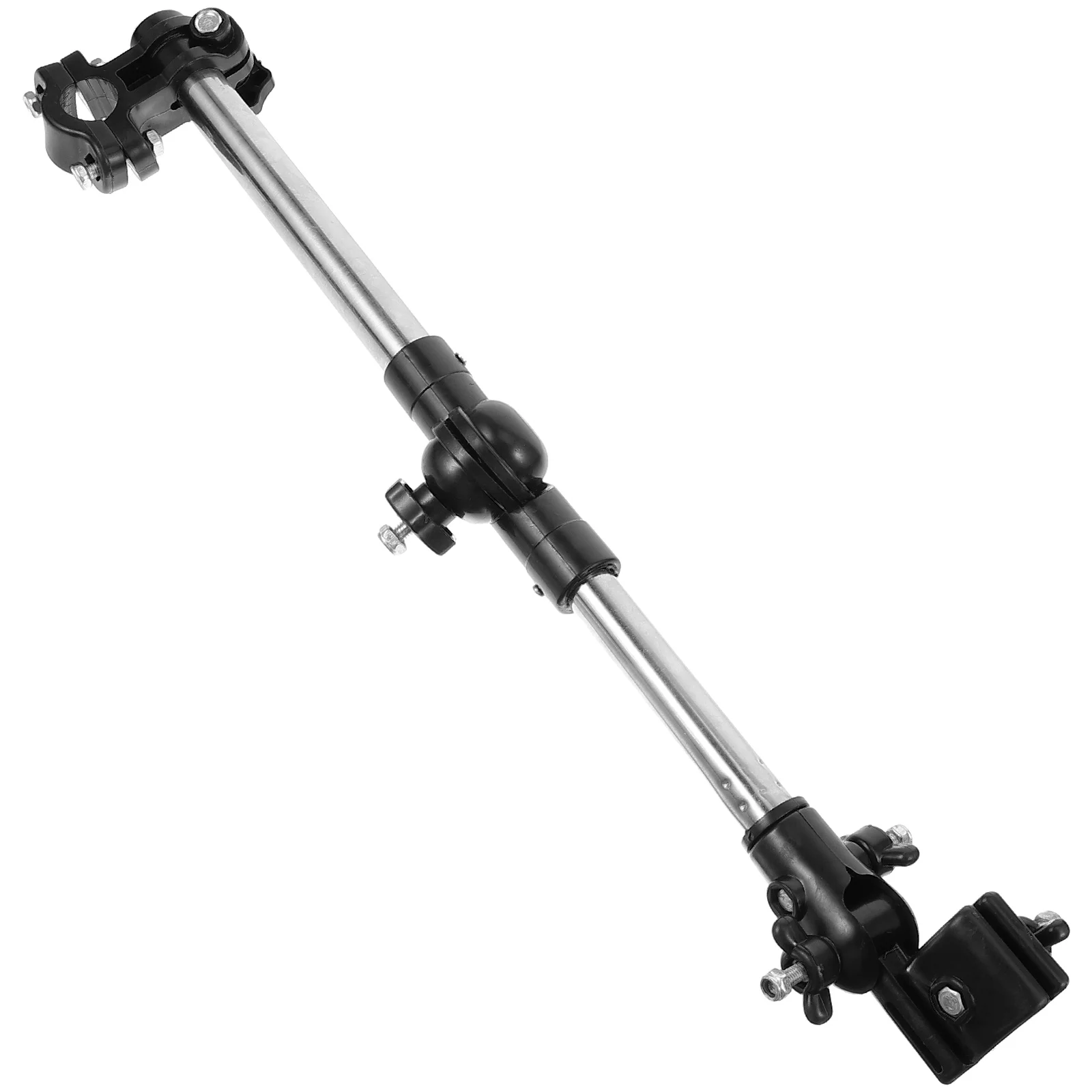 

Stainless Steel Bicycle Umbrella Stand Mount Holder Foldable Adjustable Clamp for Bike Stroller Wheelchair Outdoor Use